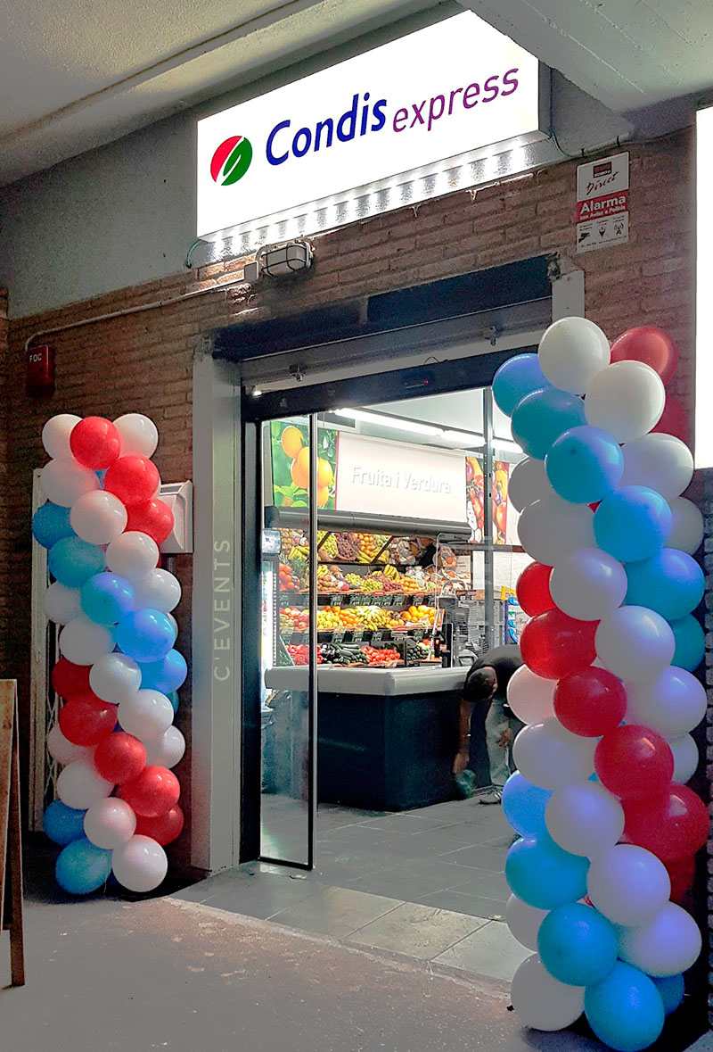 columnas de globos clasicos