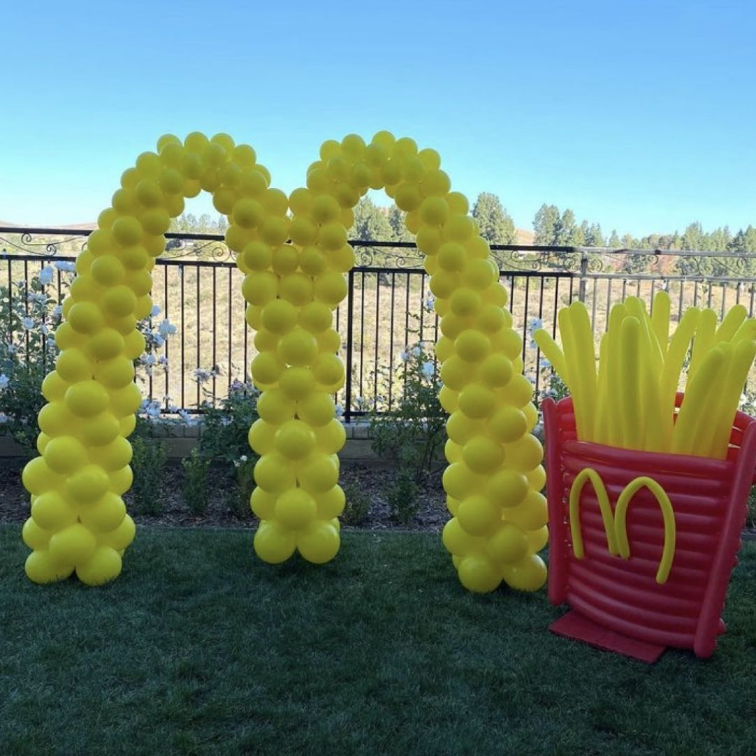 Decoracion de globos corporativos